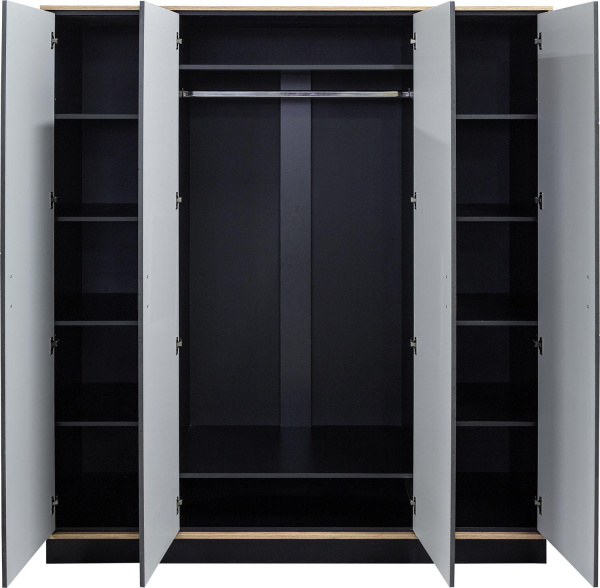 Шкаф 4-дверный для одежды Лайн