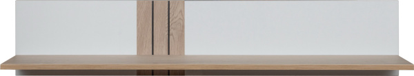 Полка навесная Ардо П3.598.0.04 (Белый- Дуб мадура)