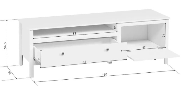 Тумба ХЕЛЬГА RTV1D1S