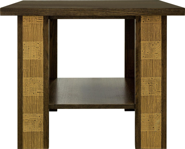 Стол журнальный Тунис П6.343.0.10 (П343.10Ш) (Венге c золочением)