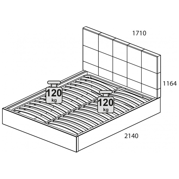 Кровать МОДЕРНA