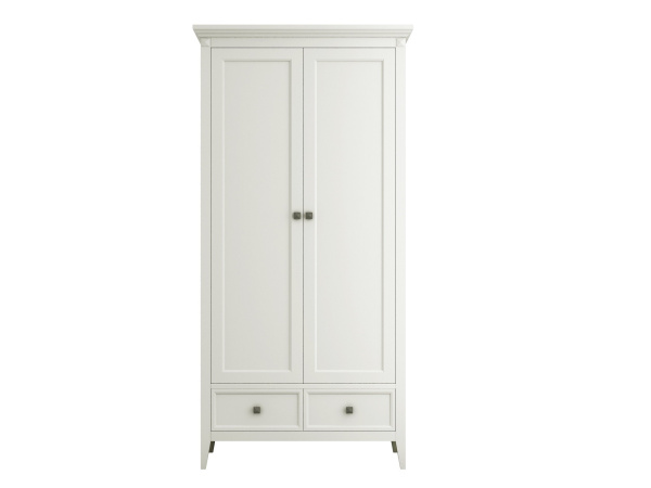 Шкаф двухстворчатый Manhattan (Молочный)