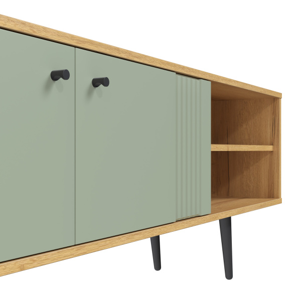 Тумба под ТВ 1500 с нишей Вега Саксония