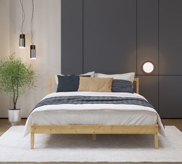 Кровать двуспальная Фьельсе 140*200