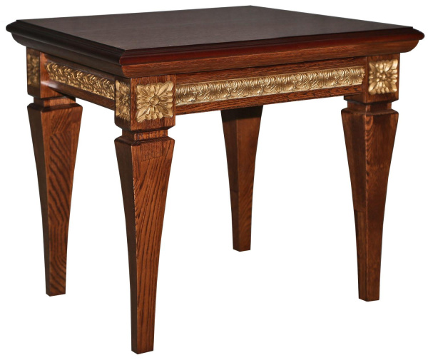 Стол журнальный Милана 06 П4.265.0.02(299.06) (Черешня с золочением)