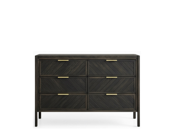 Комод ART-DECO 6 ящиков (Дуб Венге)