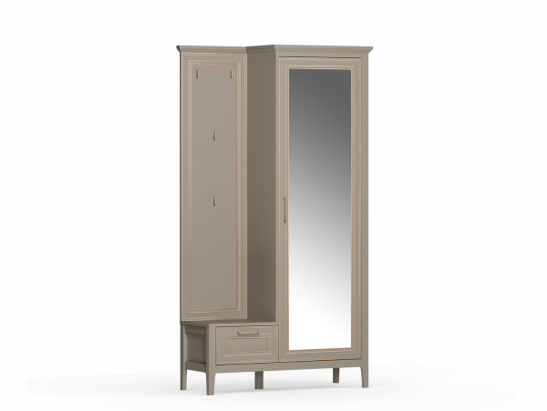 Шкаф КЛАССИК PPK1D1K/P с вешалкой