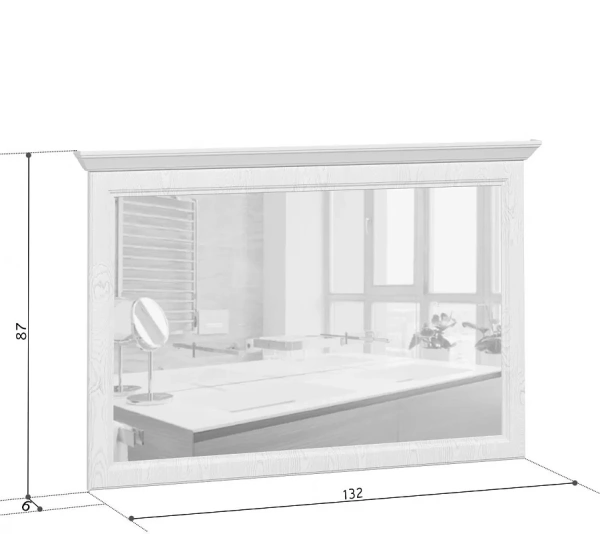 Зеркало СТИЛИУС B169-LUS125