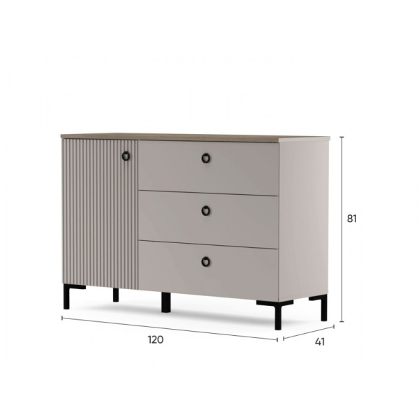 Тумба DOMENICA KOM1D3S