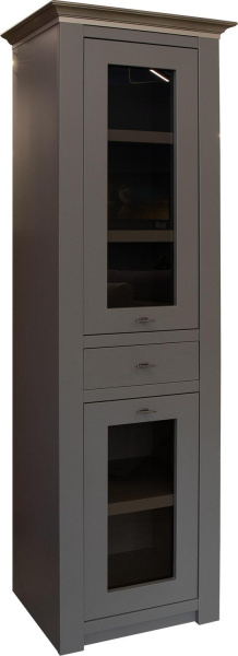 Шкаф Сорбонна П7.055.0.11 (Кобальт Серый)