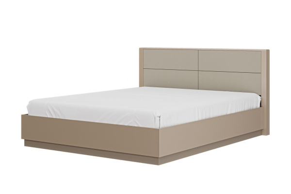 Кровать двуспальная Вива с подъёмным механизмом (1400*2000 Латте/Мурило)
