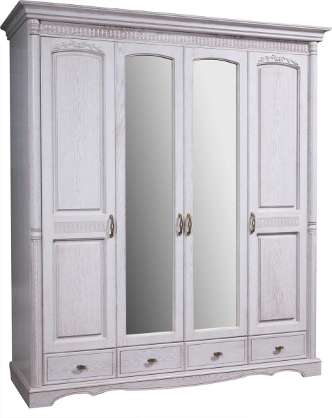 Шкаф для одежды 4д Паола БМ2.671.1.27-01(2164-01) (Розовый пепел)