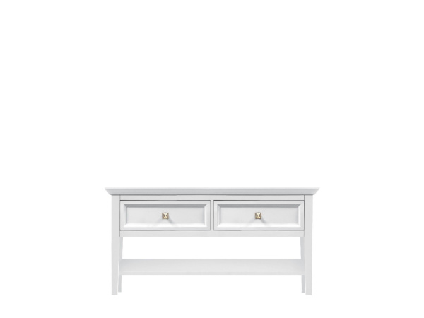 Столик журнальный Manhattan 4 ящика (Белый)