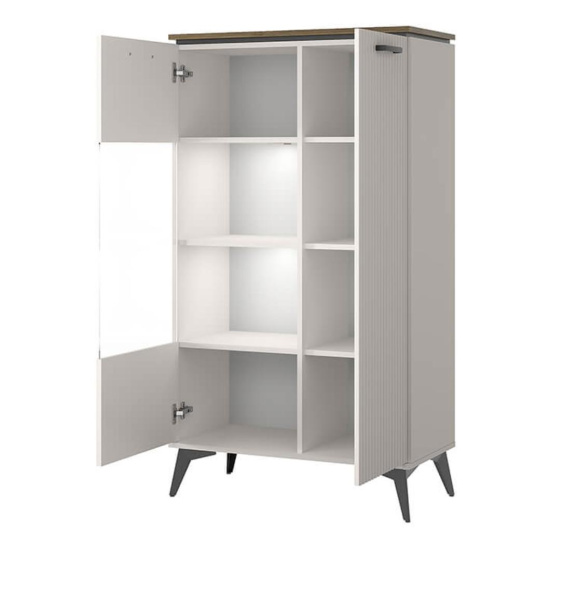 Шкаф с витриной 1V1D P ВИНАТИ