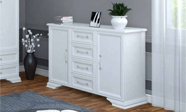 Комод Грация 4 ящика 2 двери