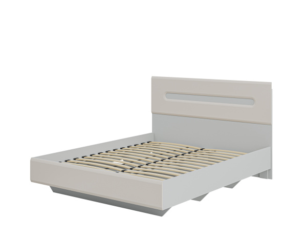 Кровать Леонардо МН-026-10-140 (Цвет Кашемир)