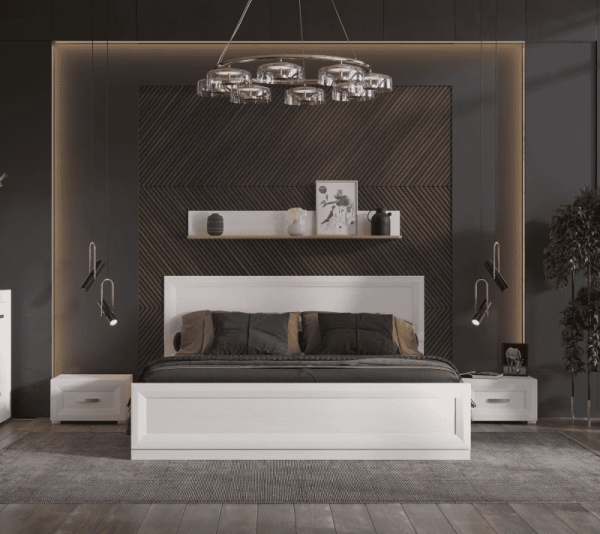 Кровать б.о. МАЛЬТА B136-LOZ180x200