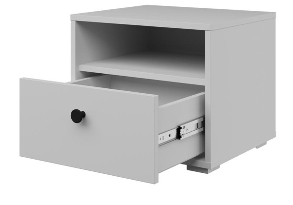 Тумба прикроватная  Оскар 1 ящик (без надстройки)