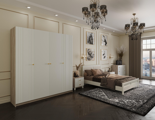 Шкаф распашной Ланзетти ШР-4