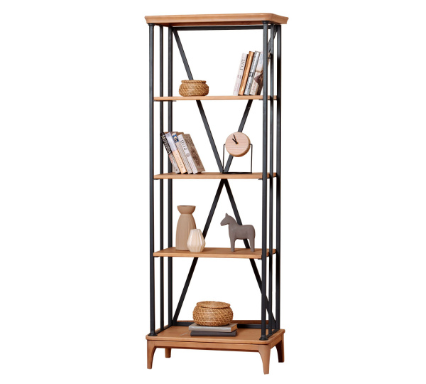 Стеллаж Вида №7 (Фасад Ёлка, Цвет Эмаль,  Высота ножек 180)