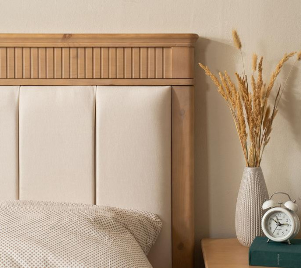 Кровать мягкая односпальная Вида №26