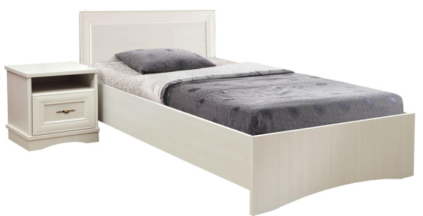 Кровать 1-09 Турин П7.036.1.02 (П036.122М) (Сосна карелия 900*2000)