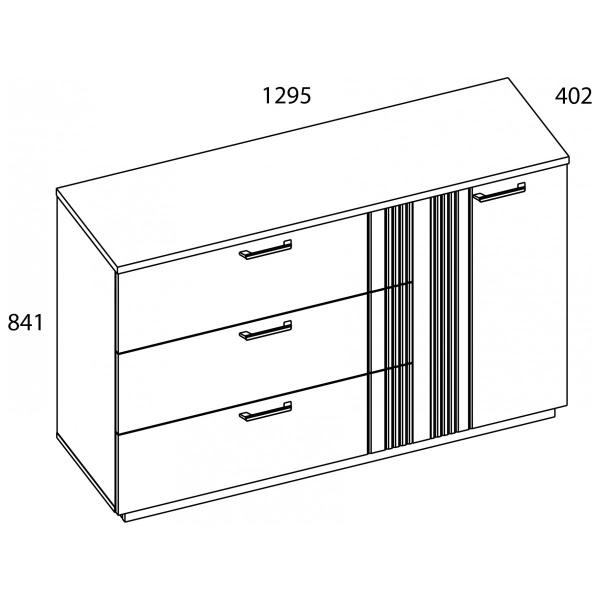 Тумба 1D3S МАТЕО