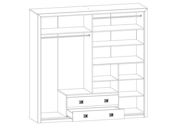Шкаф КОЕН SZF4D2S
