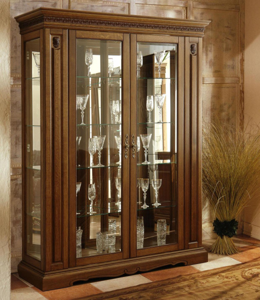 Шкаф с витриной Милана 5 П4.265.0.05(265.05)