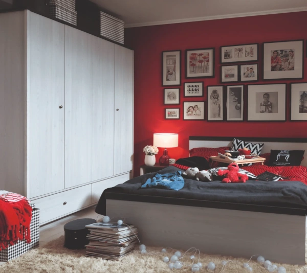 Шкаф платяной ПОРТО SZF4D2S