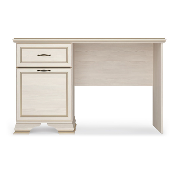 Стол письменный 1200 Сиена (Бодега Белый (Патина Золото))