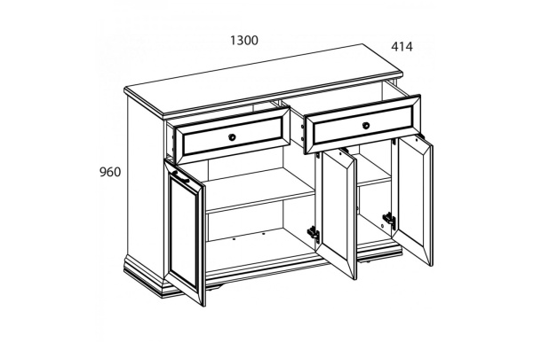 Тумба 3D2S SEVILLA