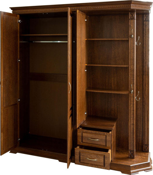 Шкаф комбинированный для прихожей Верди Классик П3.0487.3.31