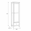 Шкаф для одежды Кантри Hemnes 11 ММЦ (Блек)