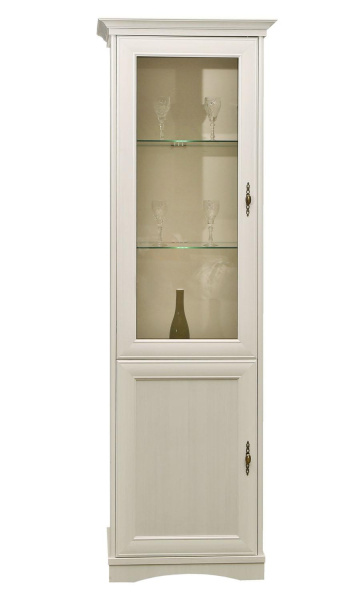 Шкаф с витриной Турин П7.036.0.12 (П036.12) (Сосна карелия)