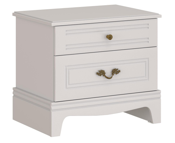 Тумба прикроватная Лорето (Персидский жемчуг/Лак Льняной)