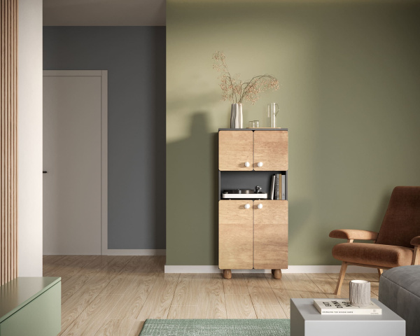 Шкаф малый с дверками Split SP12