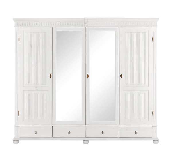 Шкаф Хельсинки 4 SP GT M(N) (белый воск)