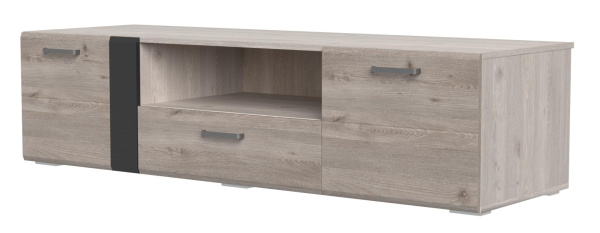 Тумба ТВ Бриз (ЛДСП/МДФ Дуб Нельсон/Дуб Ниагара)