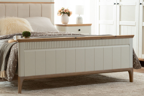 Кровать мягкая односпальная Вида №20