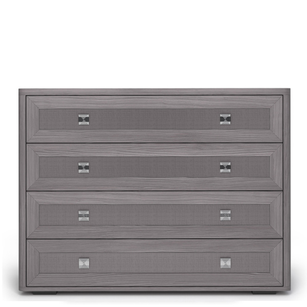 Комод Парма Нео (Лиственница темная, экокожа дила)