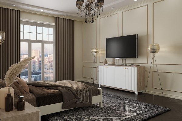 Тумба Ланзетти 4 двери