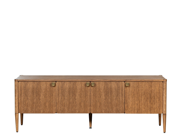 Тумба ТВ Gven 4 двери (глейс американский орех)