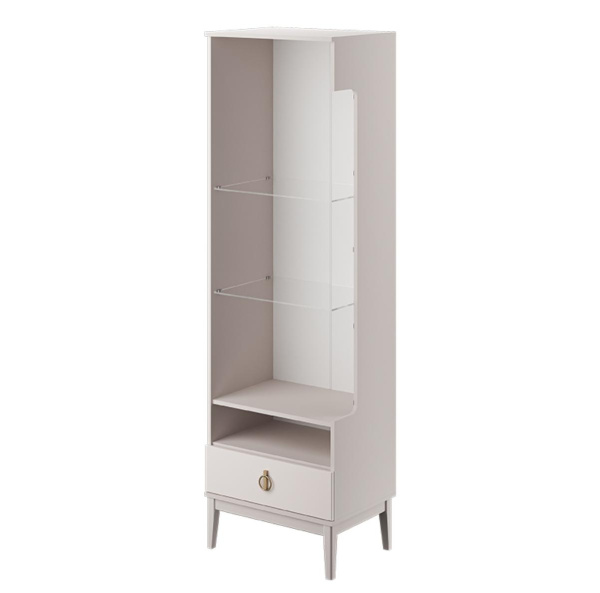 Шкаф с витриной Фарго однодверный левый