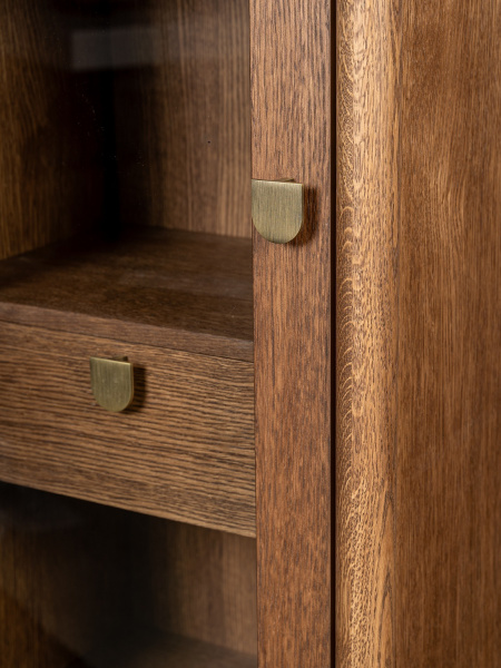 Витрина Gven 1 дверная универсальная