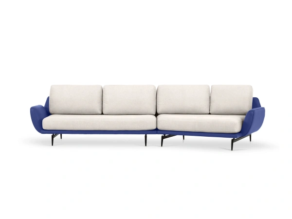 Диван Ispani угловой правый (Ткань Domus lavanda/Austin 01)