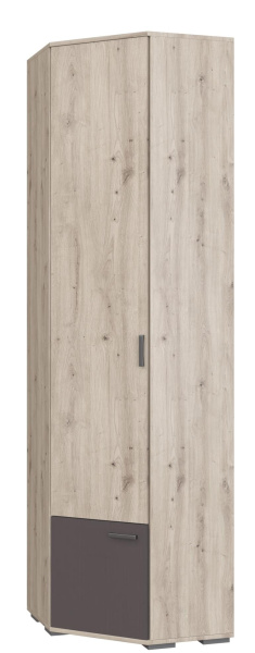 Шкаф Имидж №7  ШРУ (МОДУЛЬ №7,ЛДСП, Дуб Бонифаций/Вольфрам)