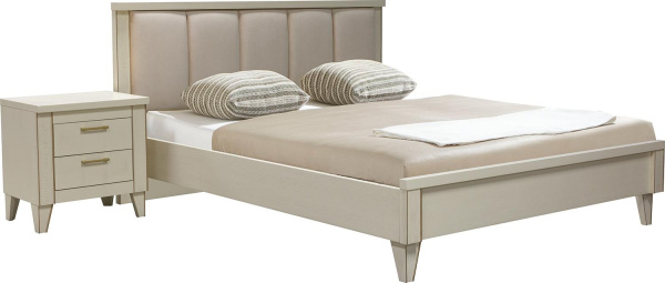 Кровать 2-16 Амадей П6.635.1.05 (Античная темпера с золочением 1600*2000)