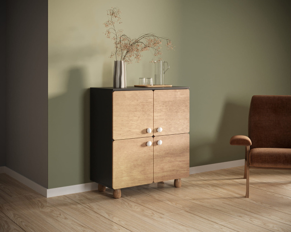 Комод с четырьмя дверками Split SP01