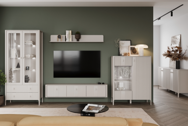 Шкаф ДАЛИЯ REG2W2S с подсветкой